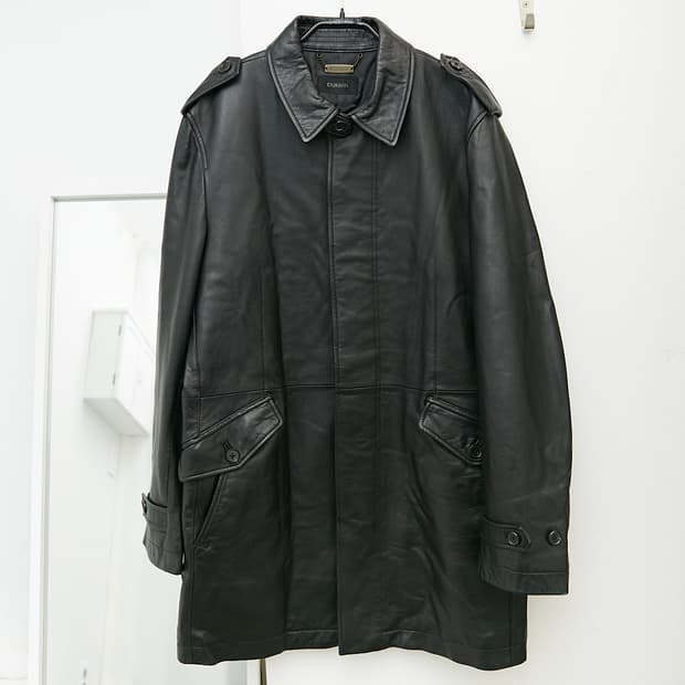 Leather Car Coat