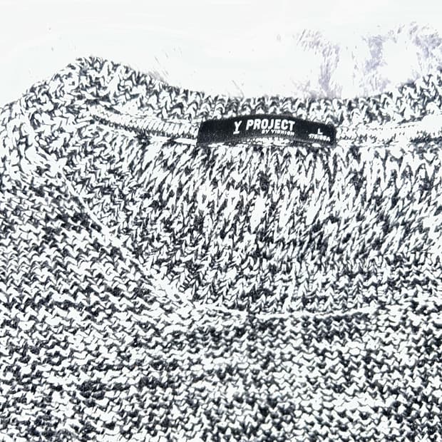 Y/Projcet 니트 17fw