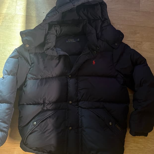 폴로랄프로렌 패딩 네이비 판매