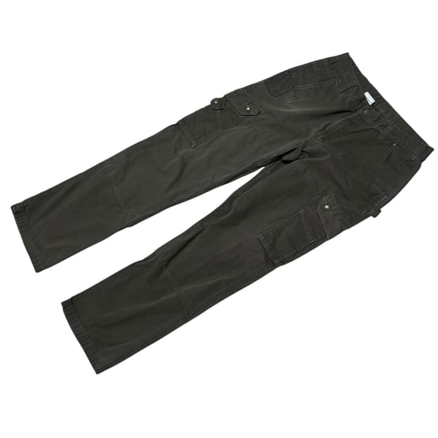 칼하트 립스탑 카고 팬츠 브라운 34x32