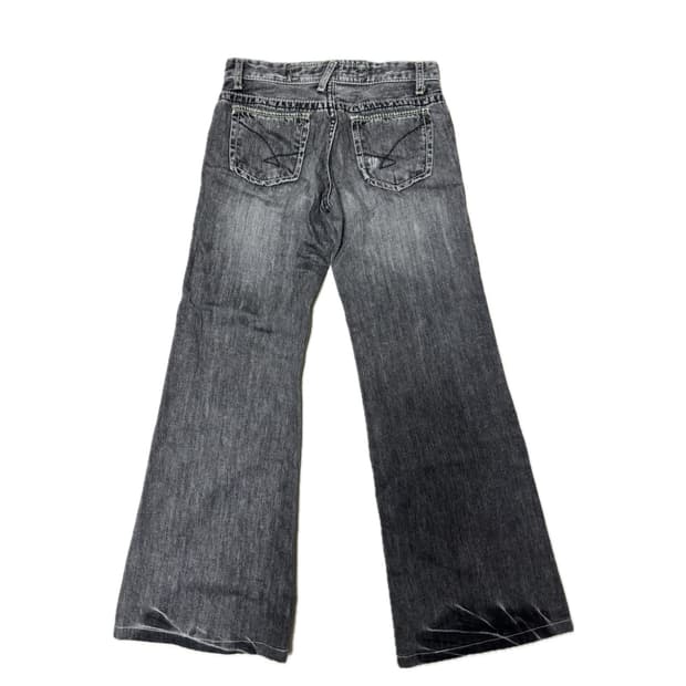 빈티지 흑청 부츠컷 데님 팬츠