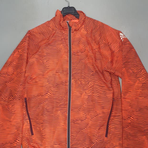 아디다스 오렌지색지브라 바람막이 95