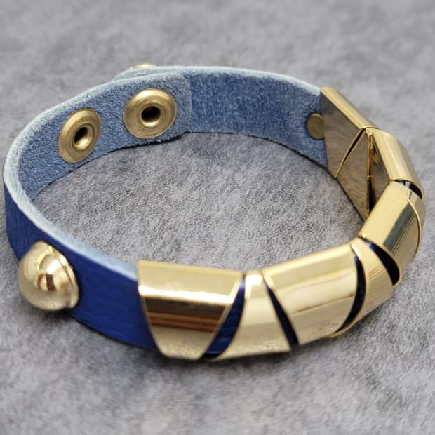vintage leather bracelet