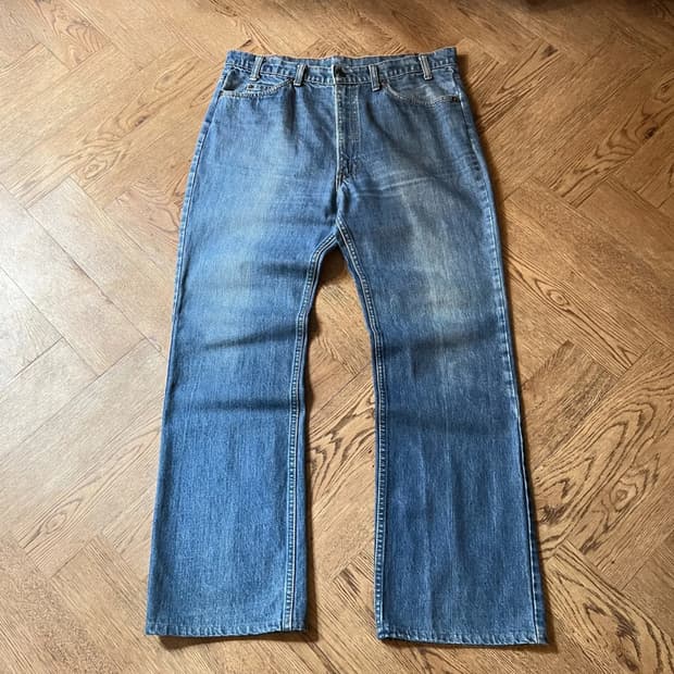 [36]80's 리바이스 517 오렌지탭 Made in USA 플레어진