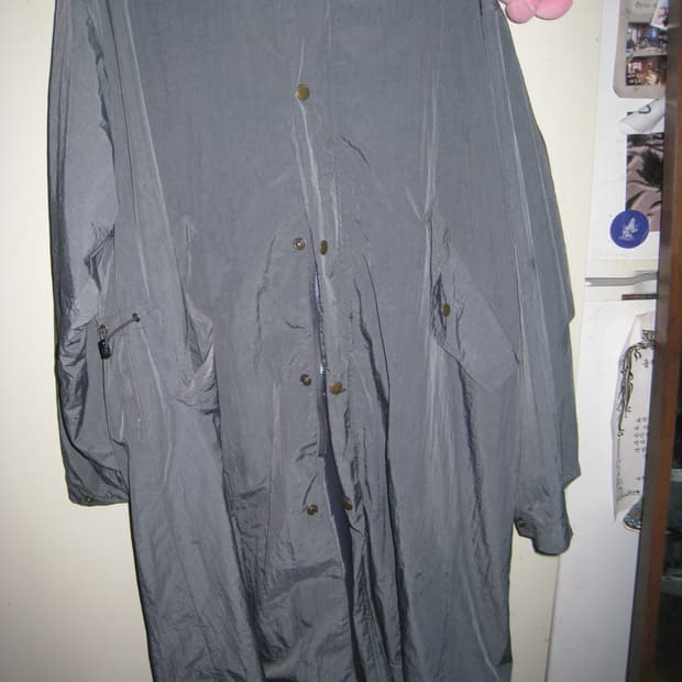 오무수히 나일론 필드 코트