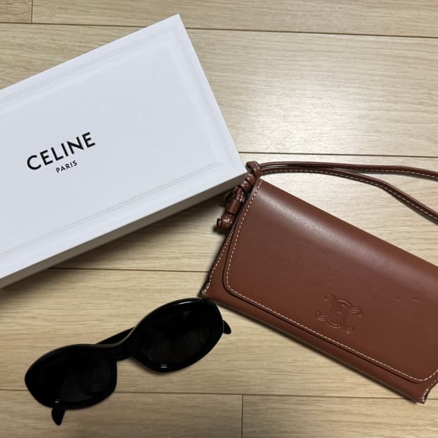 셀린느 트리옹프 선글라스 CL40194U 블랙