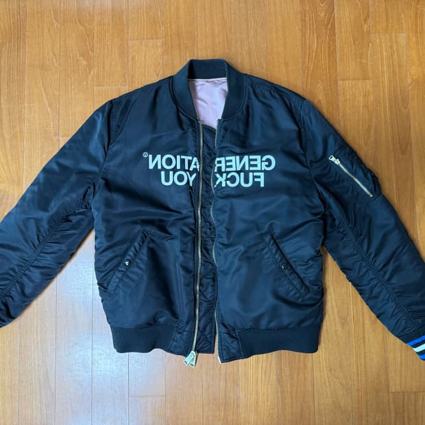 슈프림 x 언더커버 콜라보 MA-1