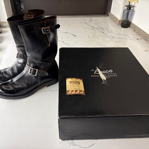 [9D, 270] BUCO 리얼맥코이 부코 뷰톡 엔지니어 부츠 프리휠러스