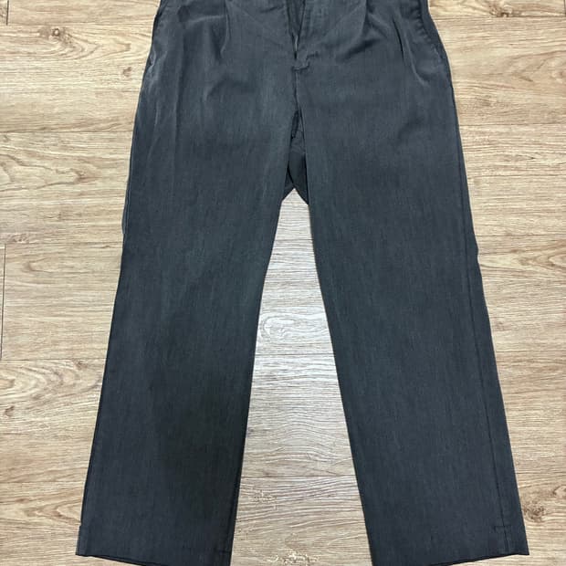 무신사 스탠다드 와이드 슬랙스 32사이즈 그레이