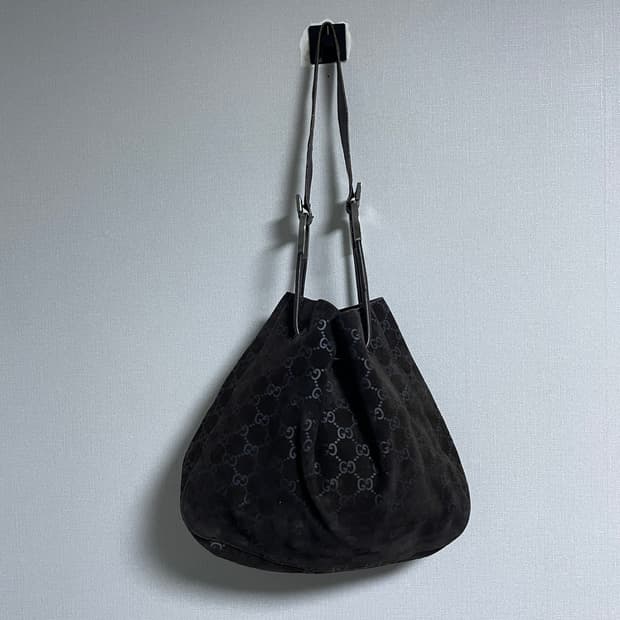 빈티지 구찌 GG로고 스웨이드 숄더&토트백