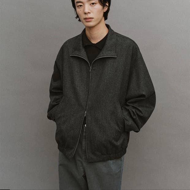 26ss 어나더오피스 Wool Serge Track Blouson