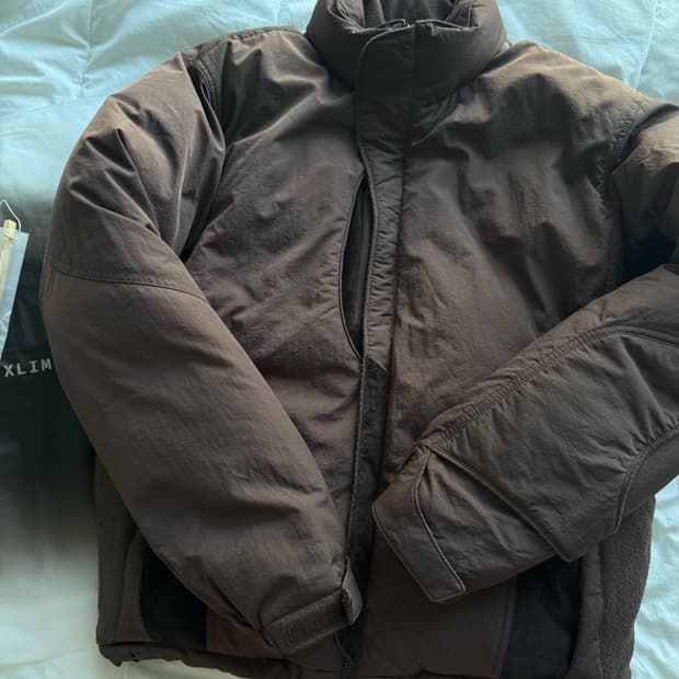 [M] 엑슬림 ep6 다운자켓 브라운