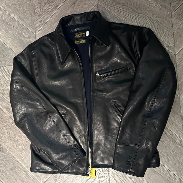 브론슨 코삭 고트스킨 레더 자켓