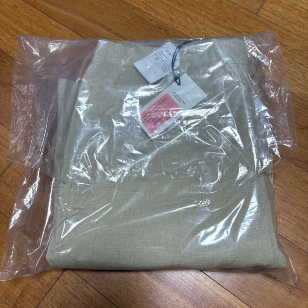 [3] 오라리 워시드 하드 트위스트 캔버스 팬츠 카키베이지