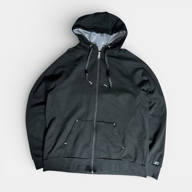 Vintage Russell Zip-Up Hoodie