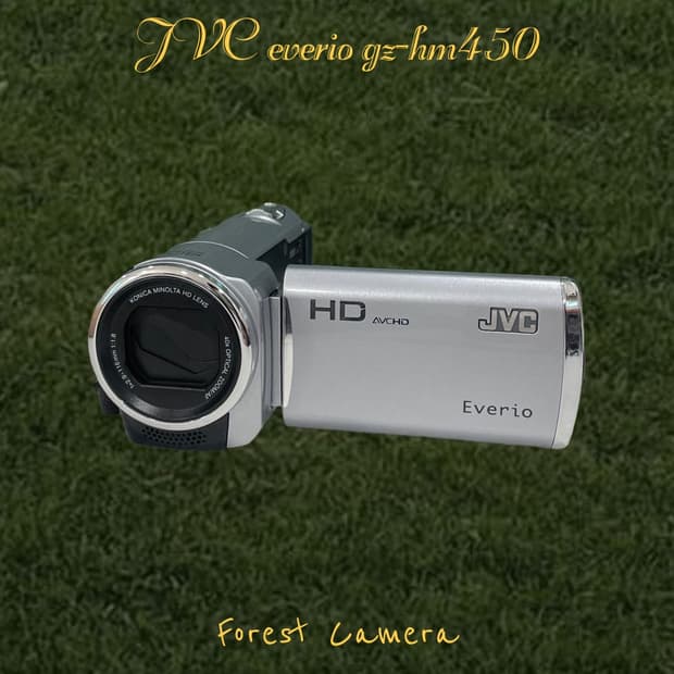 (셀카/꾸미기) JVC gz-hm450 디지털캠코더 빈티지캠코더