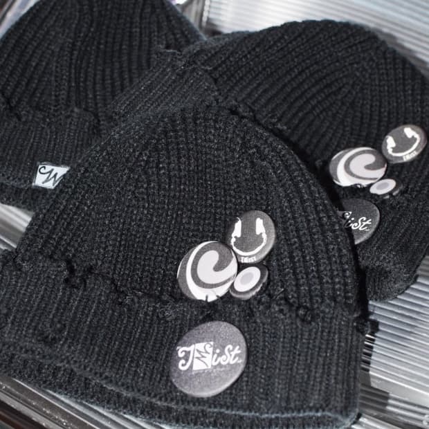 TΣist CRASH KNIT CAP / black