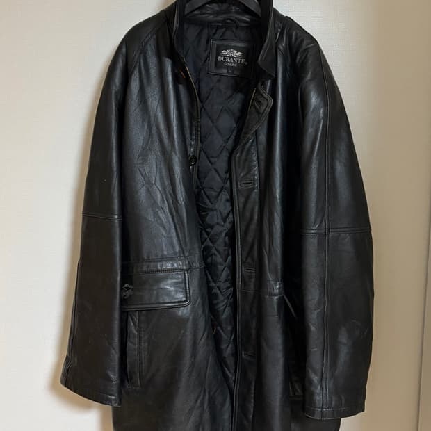 일본 빈티지 레더 카코트