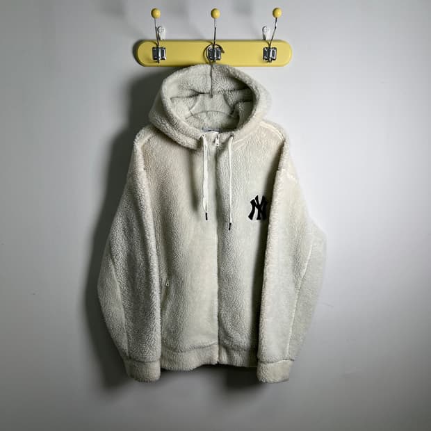MLB 엠엘비 뉴욕양키스 베이직 후디드 덤블 후리스 2XL