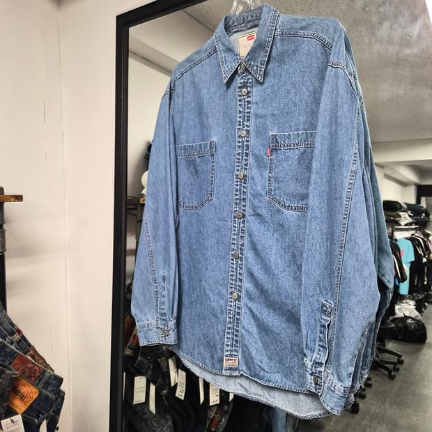 90s Levis RED TAB 데님 셔츠