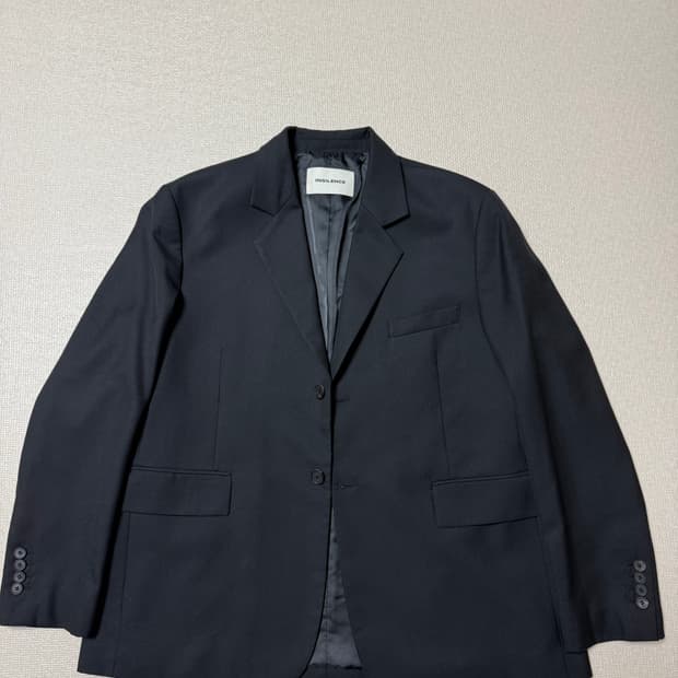 [M]인사일런스 오버사이즈 블레이저 자켓