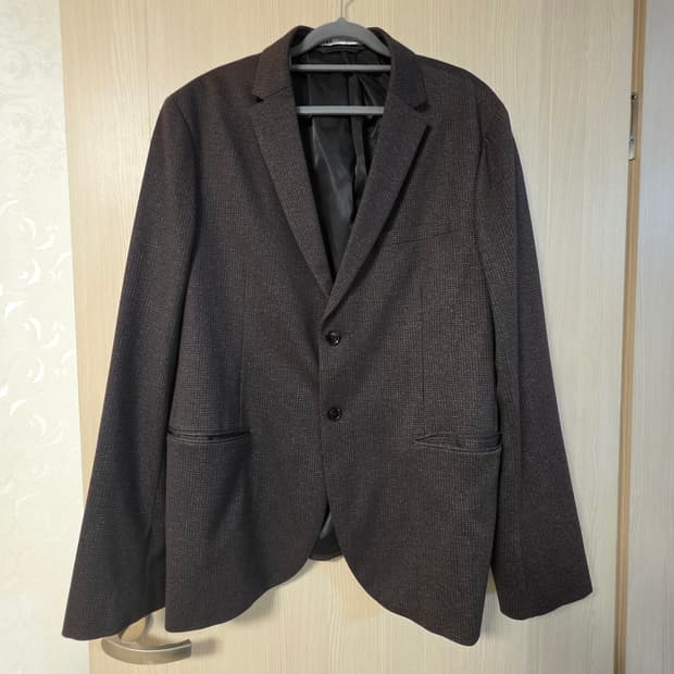 자라 남성 브라운 자켓 EUR54 블레이저