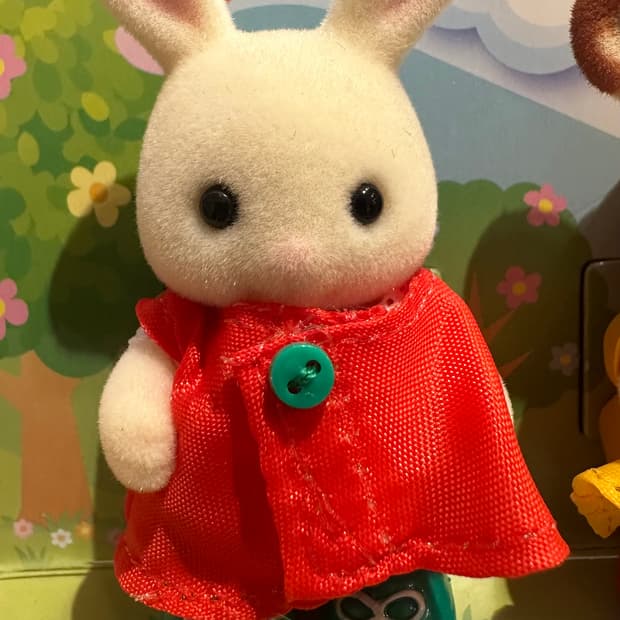 실바니안 패밀리 레인코트 우비 초콜릿토끼