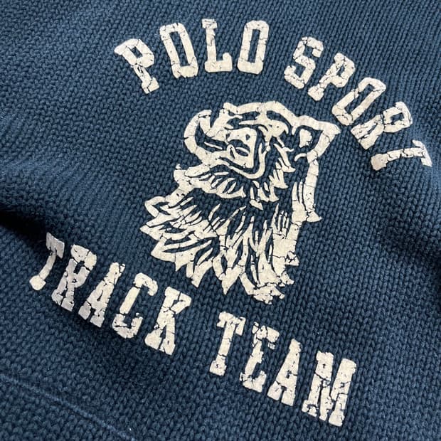 Polo Sports 폴로 올드스쿨 트랙 니트 후드(100)