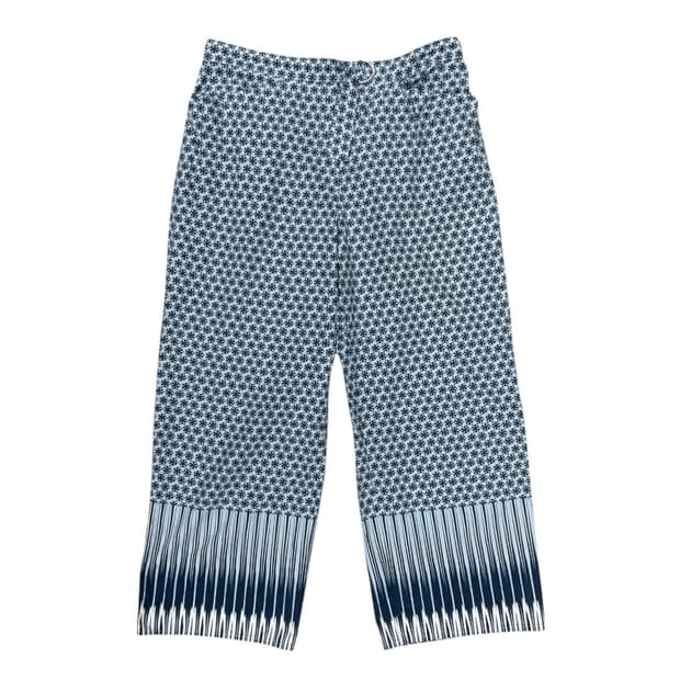 agnès b. paris wide leg cotton pants