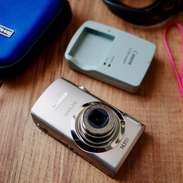 캐논 익서스 210 핑크색 교신