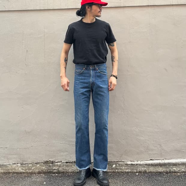 90년대 리바이스 617 부츠컷 오렌지탭