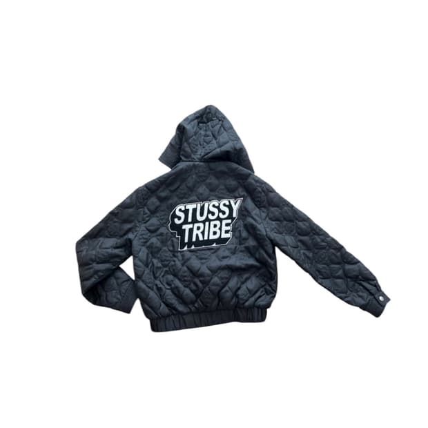 스투시 퀄팅 후드자켓