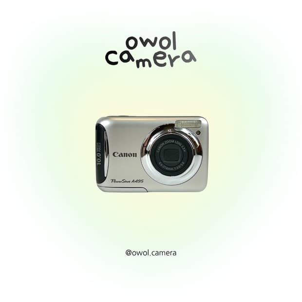 작례O민트급🍀캐논 파워샷 A495 canon powershot a495