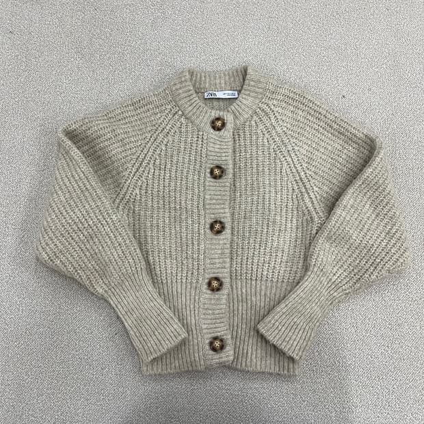 S 자라 여성 니트 가디건 0223M1