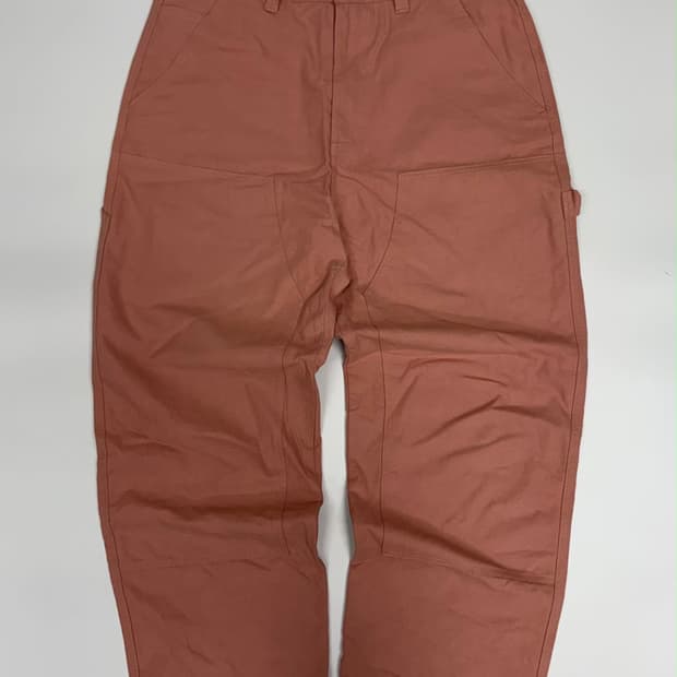 [M] 스투시 00s 더블니 워크 팬츠 더스티 핑크