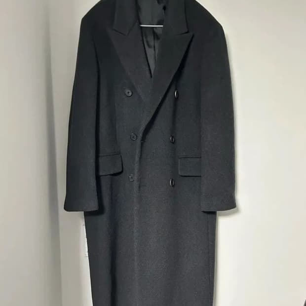 무신사스탠다드 더블 코트