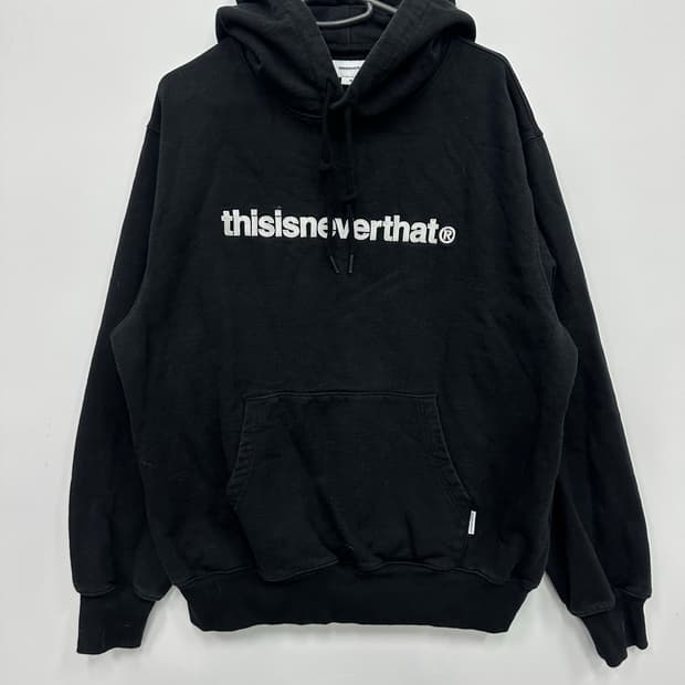 디스이즈네버댓 블랙 후드티