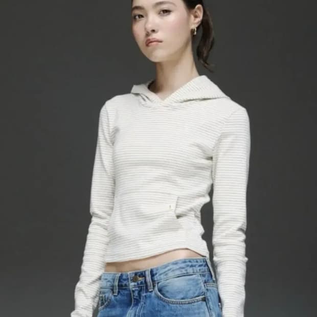 글로니 G comfort hoodie stripe (M)