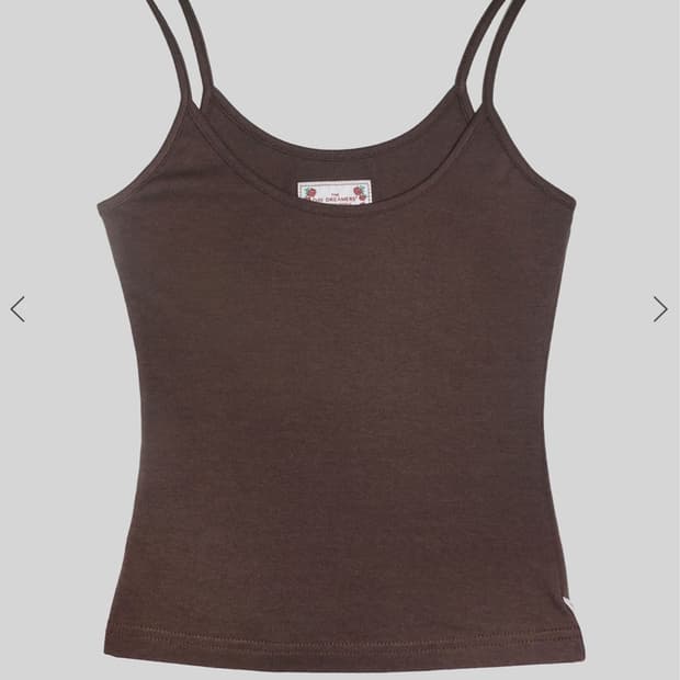스컬프터 My Go To Sleeveless Top Brown S