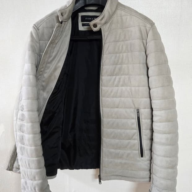 ZARA 자라 스웨이드 패딩자켓, 트러커자켓, 스웨이드자켓