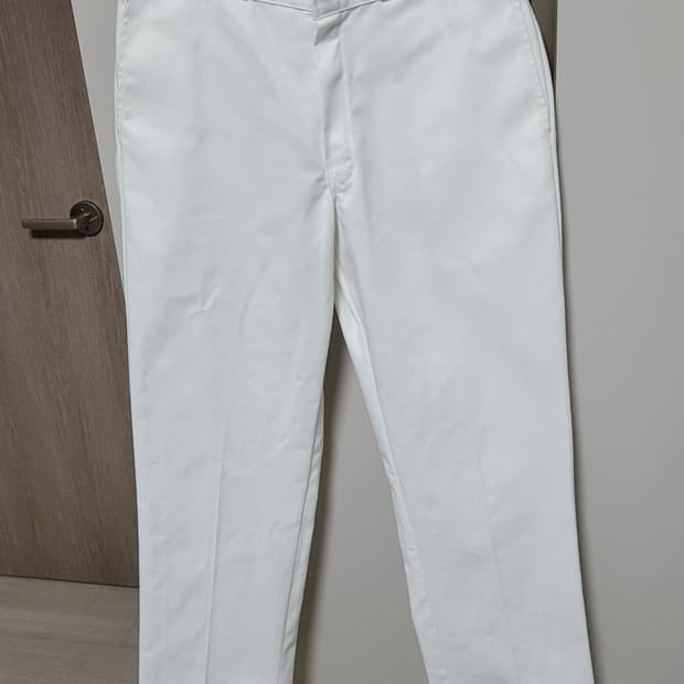 미국 디키즈 874 오리지널핏 화이트 34x32