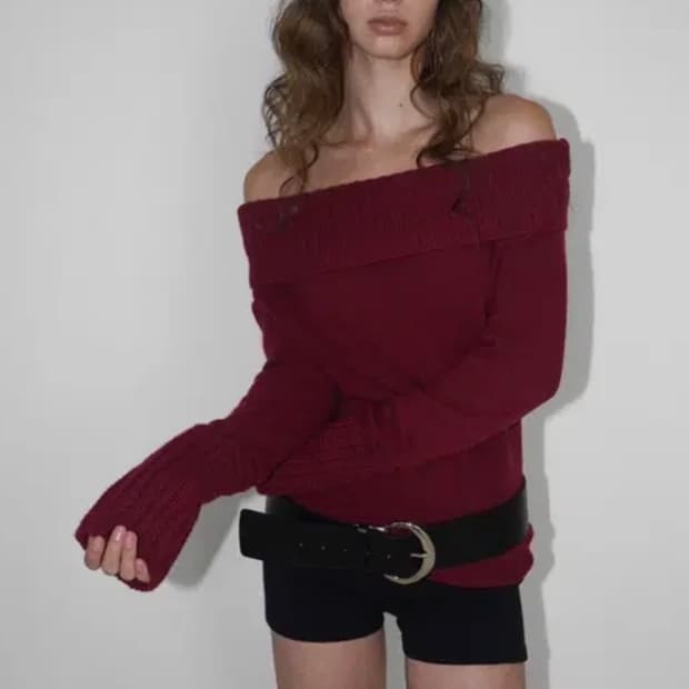 블랙업 터트니 울캐시 오프니트