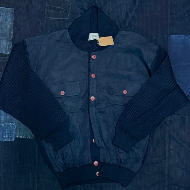 Stronguilos 울/스웨이드 봄버자켓 L