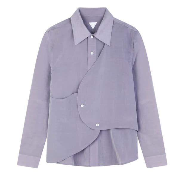 SCHAFT 커브드 셔츠