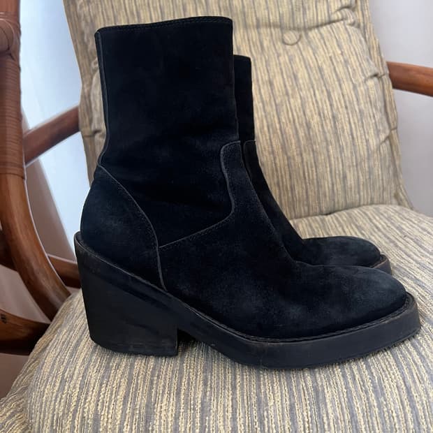 Ann demeulemeester 앤드뮐미스터 앵클부츠