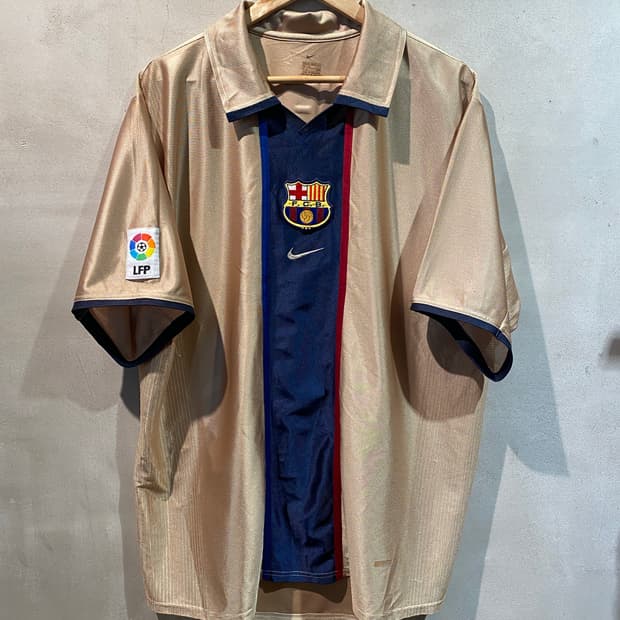 01-02 바르셀로나 리켈메 어웨이 유니폼