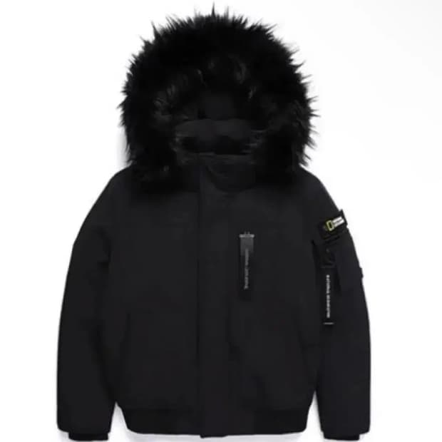 내셔널 타루가 숏패딩 여성 xs