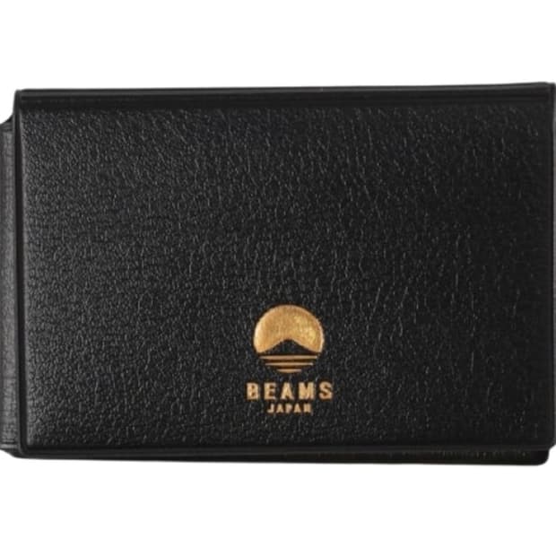 새상품 빔즈 지갑 3 검정 그린 오렌지 