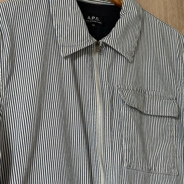 A.P.C. 스트라이프 워크자켓 XS