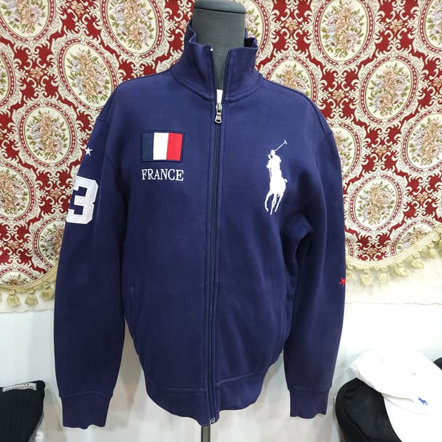 폴로 랄프로렌 빅포니 프랑스 집업 자켓

